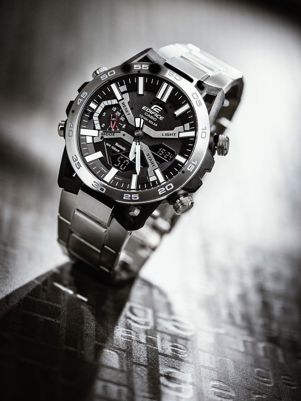 Casio ECB-2000D-1AEF Edifice Solar men's watch 48mm 10ATM