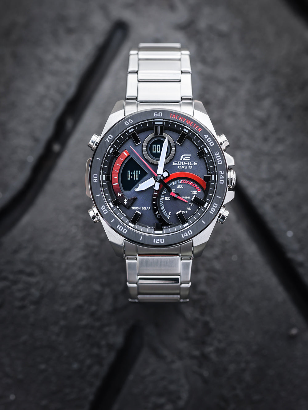 Casio ECB-900DB-1AER Edifice solar men's watch 46mm 10ATM