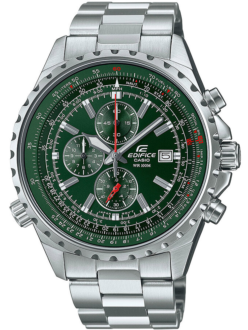 Casio EF-527D-3AVUEF Edifice men's watch 44mm 10ATM