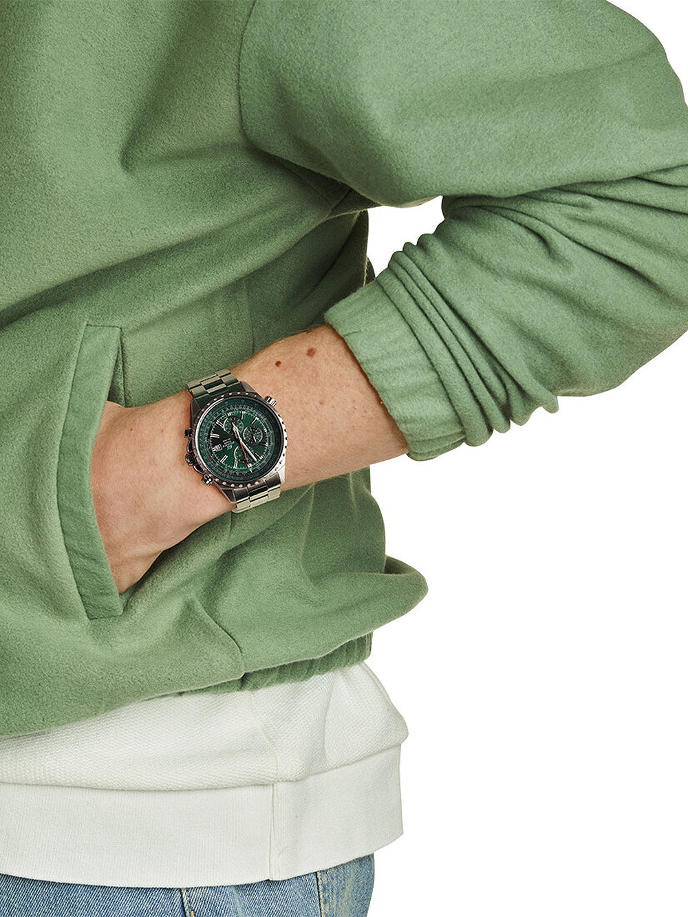 Casio EF-527D-3AVUEF Edifice men's watch 44mm 10ATM