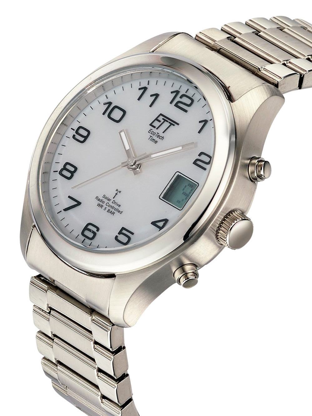 ETT EGS-11335-62M Solar Drive Radio Controlled Basic men's watch 39mm 5ATM