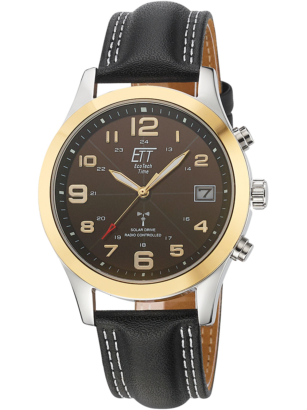 ETT EGS-11486-32L Solar Drive radio controlled Gobi men's watch 41mm 5ATM