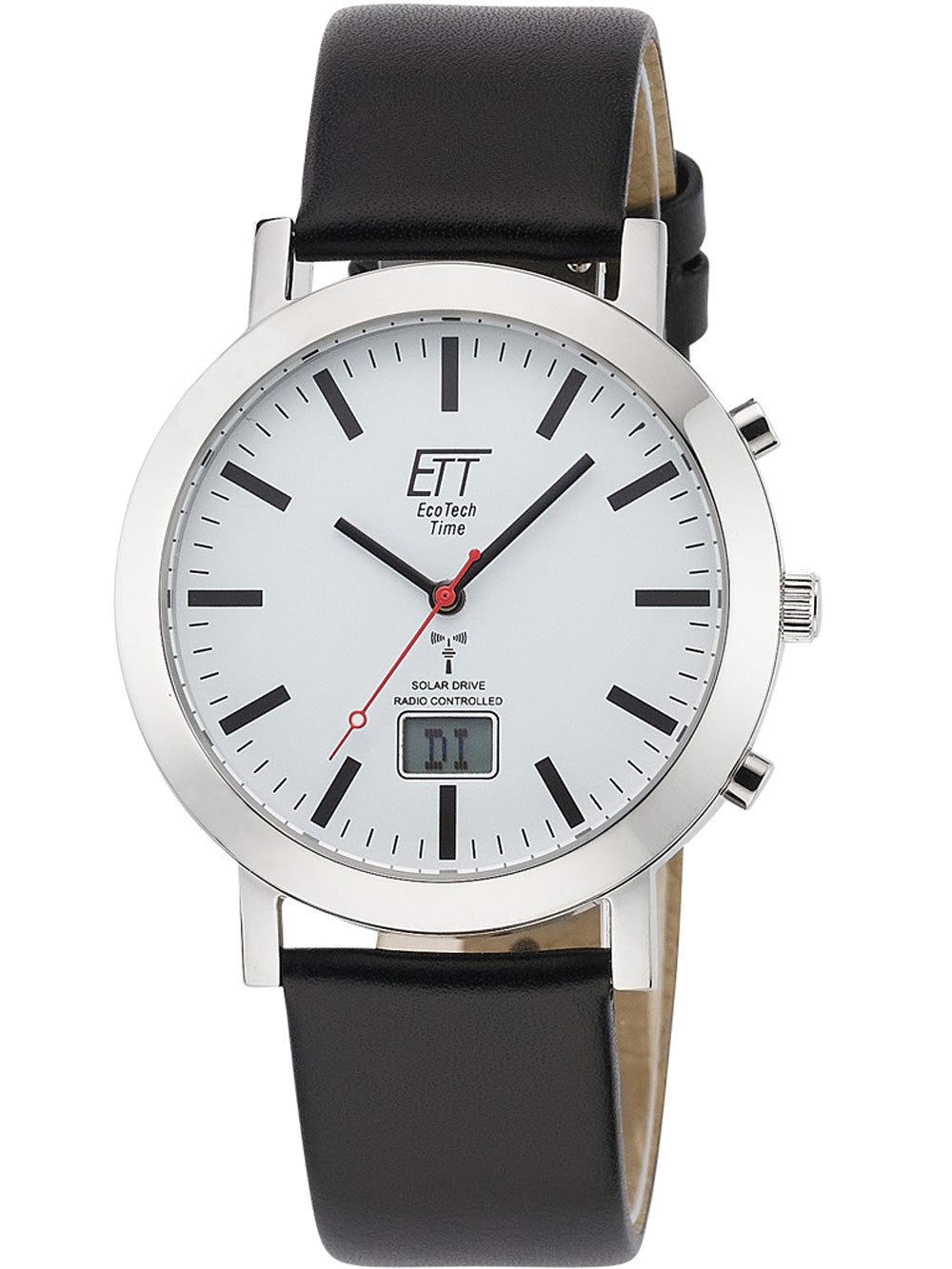 ETT EGS-11577-11L men's watch Solar Radio-Controlled 41mm 5ATM