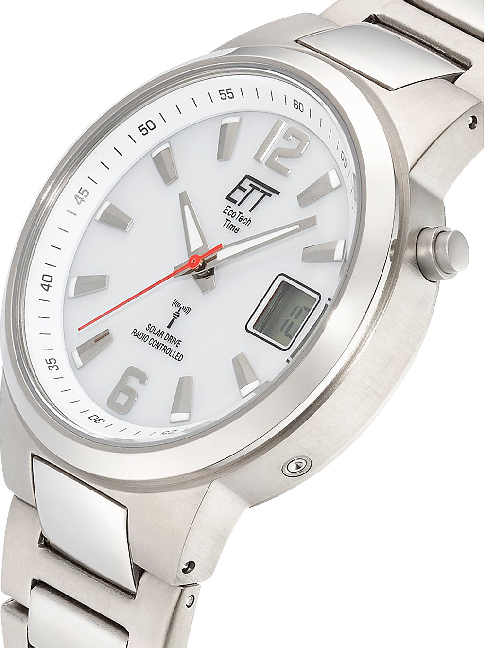 ETT EGT-11467-11M Solar Drive radio contr. Everest II Titan 41mm 5ATM