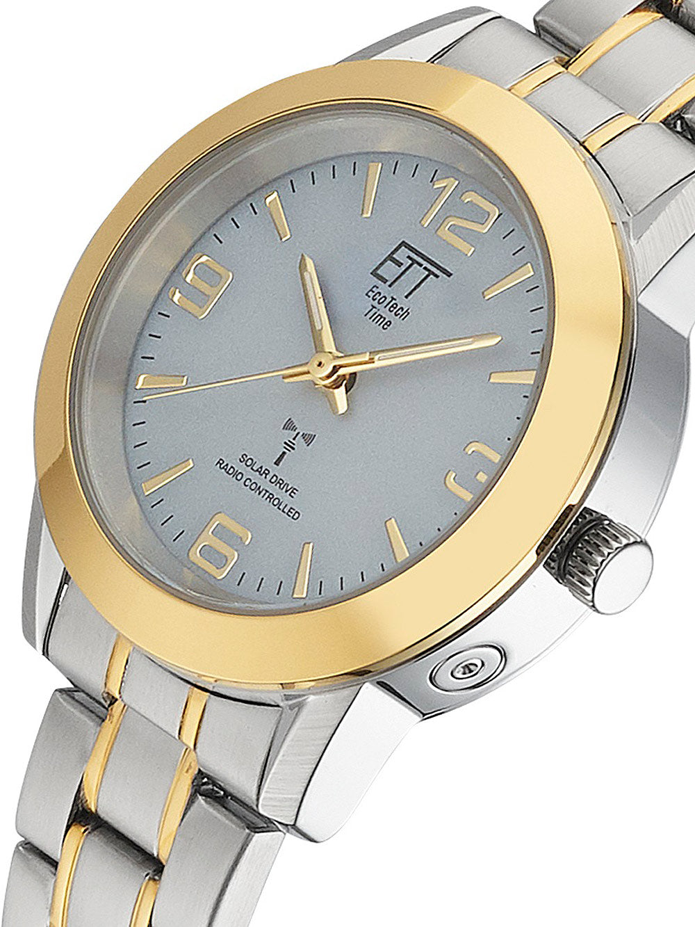 ETT ELS-11505-42M solar drive radio controlled Gobi women's watch 34mm 5ATM