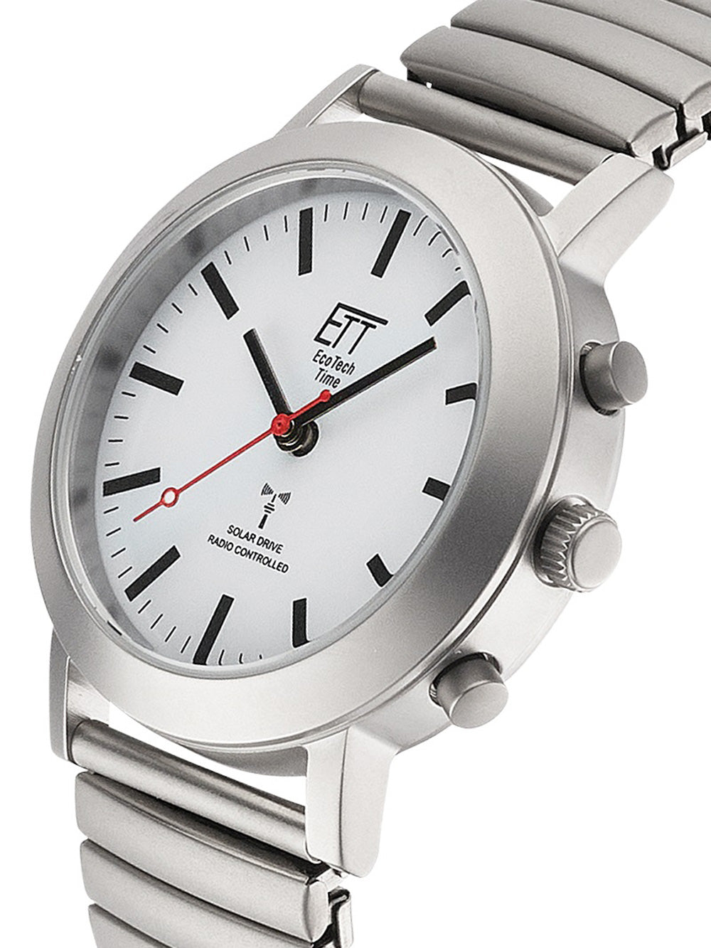 ETT ELS-11584-11M women's watch Zugband Solar Radio-Controlled 35mm 5ATM