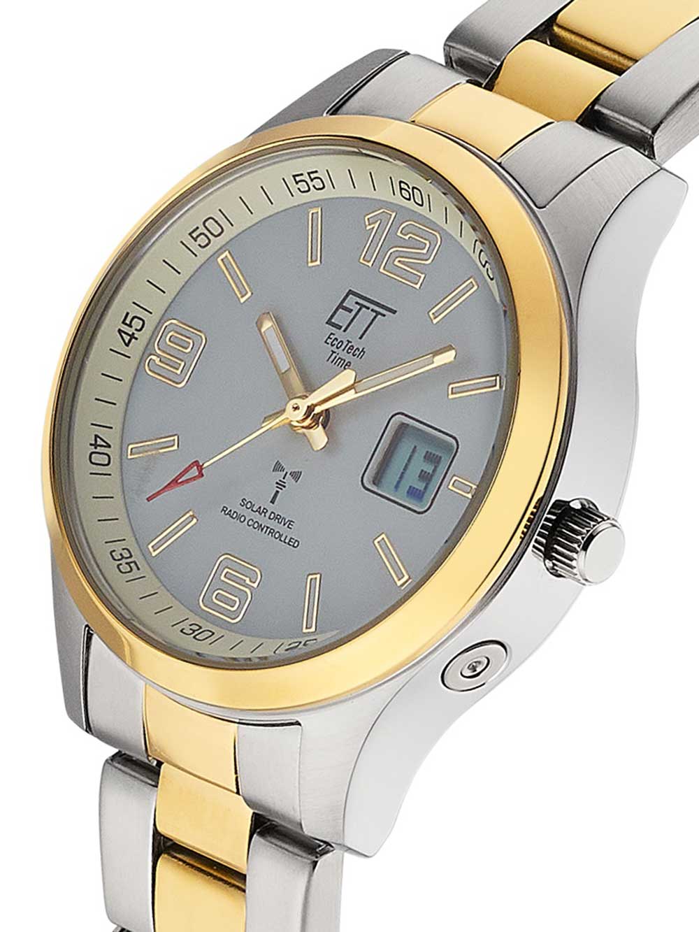 ETT ELS-11590-12M Solar Drive Radio Controlled Gobi women's watch 34mm 10ATM