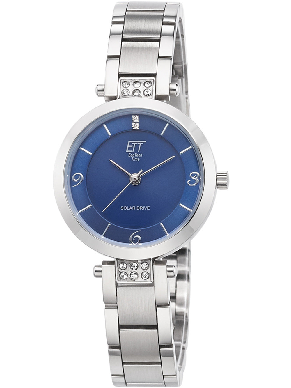 ETT ELS-12142-31M Diamond Lady Solar Drive women's watch 30mm 5ATM
