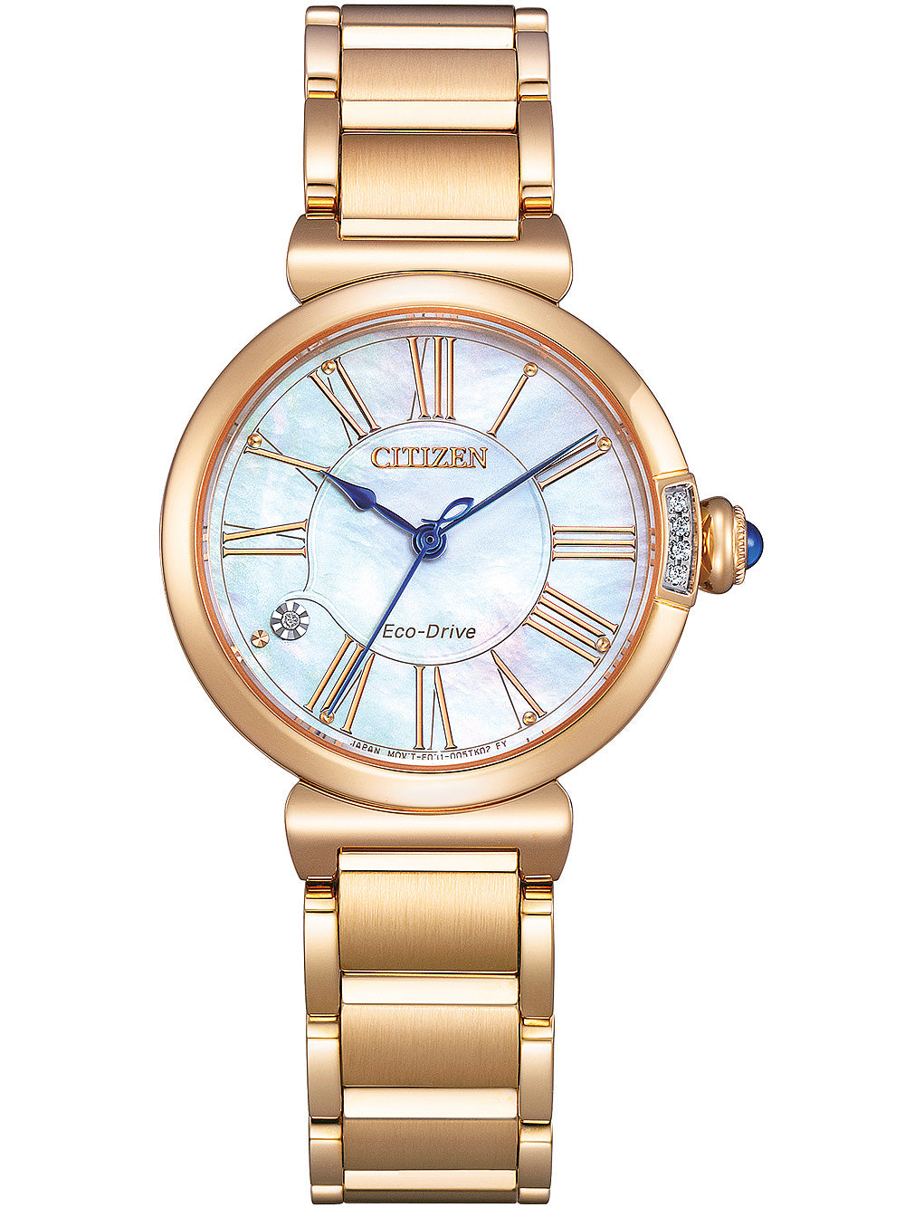 Citizen EM1063-89D Eco-Drive Elegance women's watch 30mm 5ATM