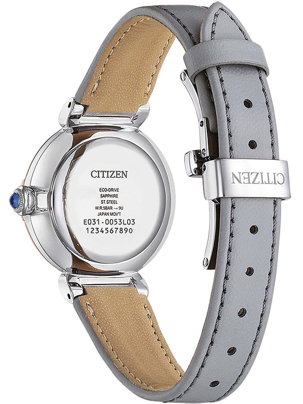 Citizen EM1074-15D Eco-Drive Elegance women's watch 30mm 5ATM