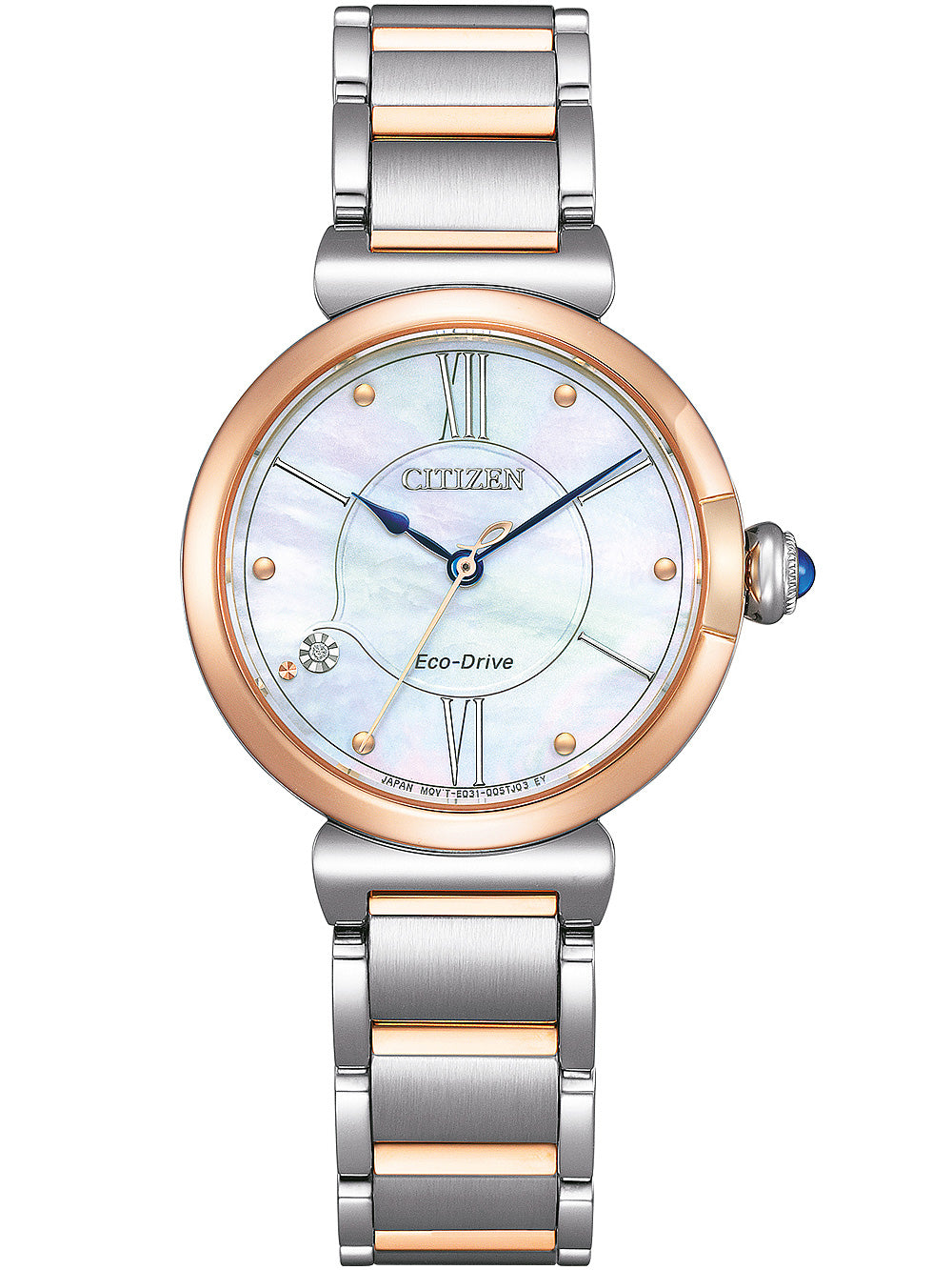 Citizen EM1074-82D Eco-Drive Elegance women's watch 30mm 5ATM
