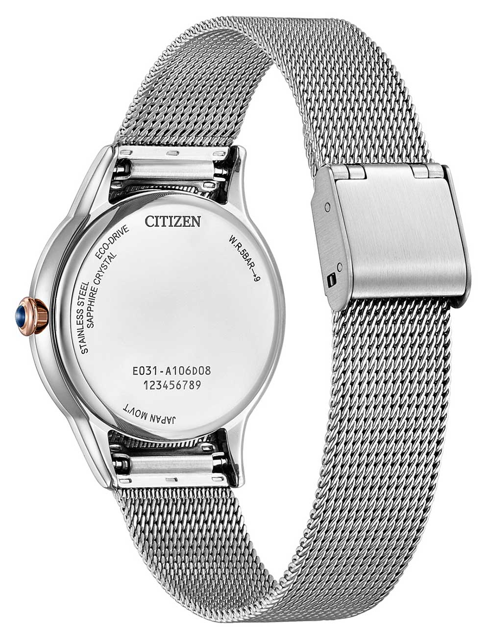 Citizen EM1156-80X women's watch Citizen L Eco-Drive 32.5mm 5ATM