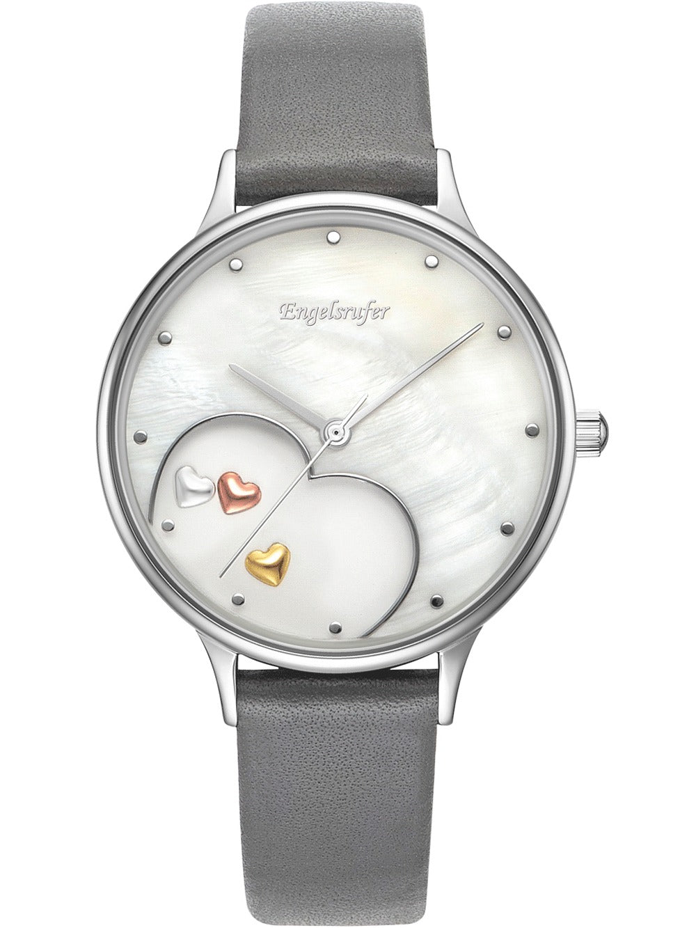 Engelsrufer ERWA-HEART-LGY1-MS Happy Hearts women's watch 34mm 5ATM