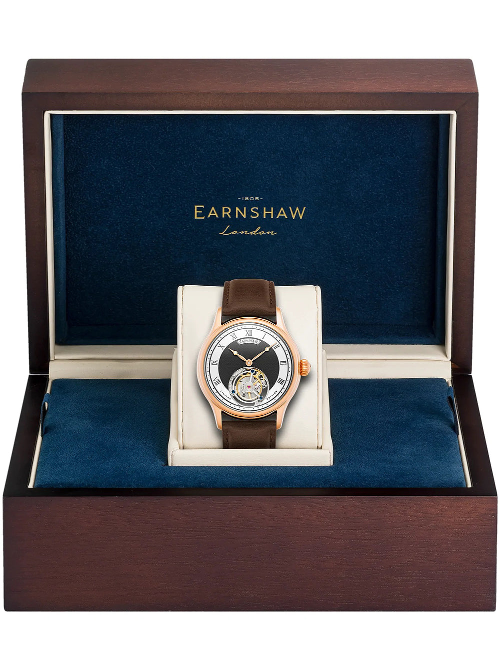 Thomas Earnshaw ES-8213-03 Palmerston Tourbillon Skeleton men's watch