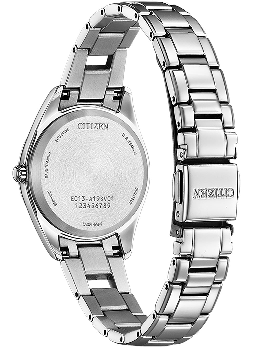 Citizen EW2601-81Z Eco-Drive Titanium women's watch 29mm 10ATM