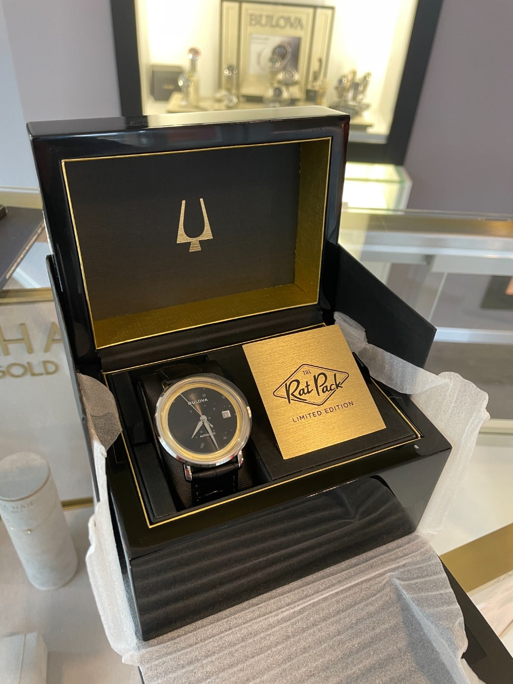 Bulova 96B406 Archive Series Rat Pack Limited Edition Automatic men's watch