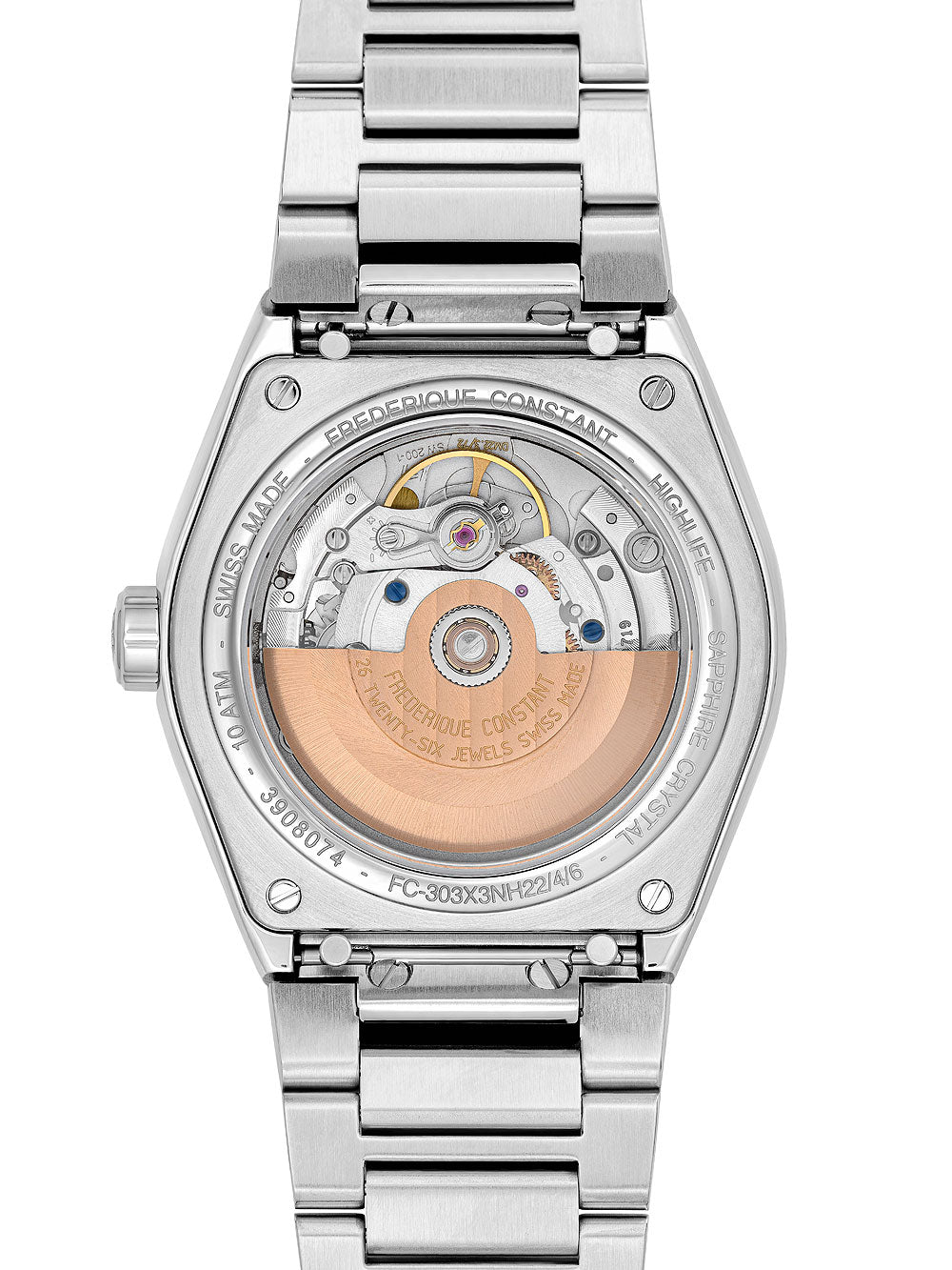 Frederique Constant FC-303GRS3NH6B Highlife Automatic men's watch Chronometer
