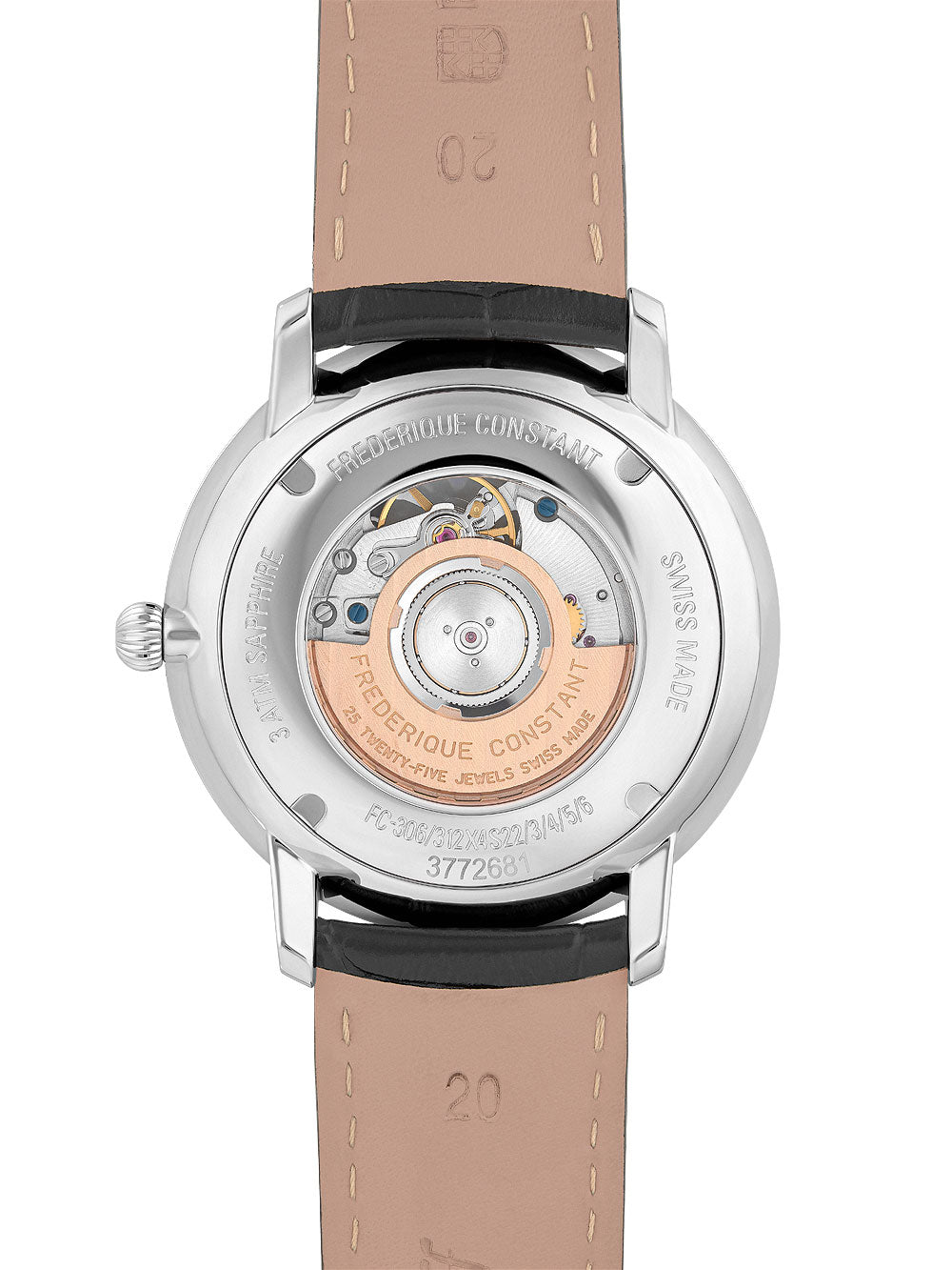 Frederique Constant FC-312B4S6 Classic Slimline Automatic men's watch