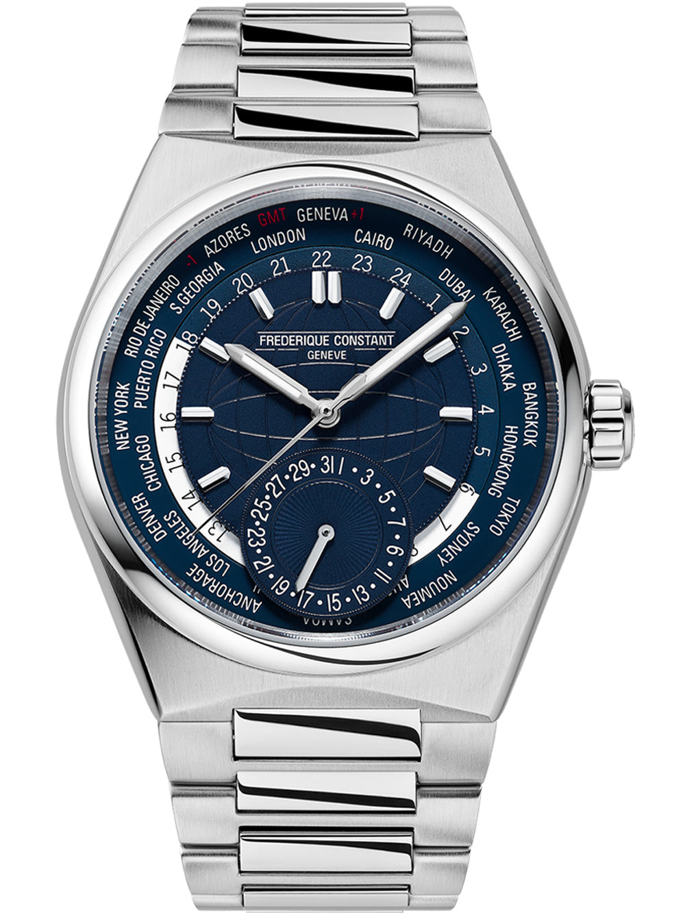Frederique Constant FC-718N4NH6B Highlife Worldtimer Automatic men's watch