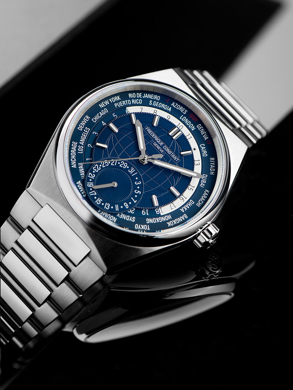 Frederique Constant FC-718N4NH6B Highlife Worldtimer Automatic men's watch