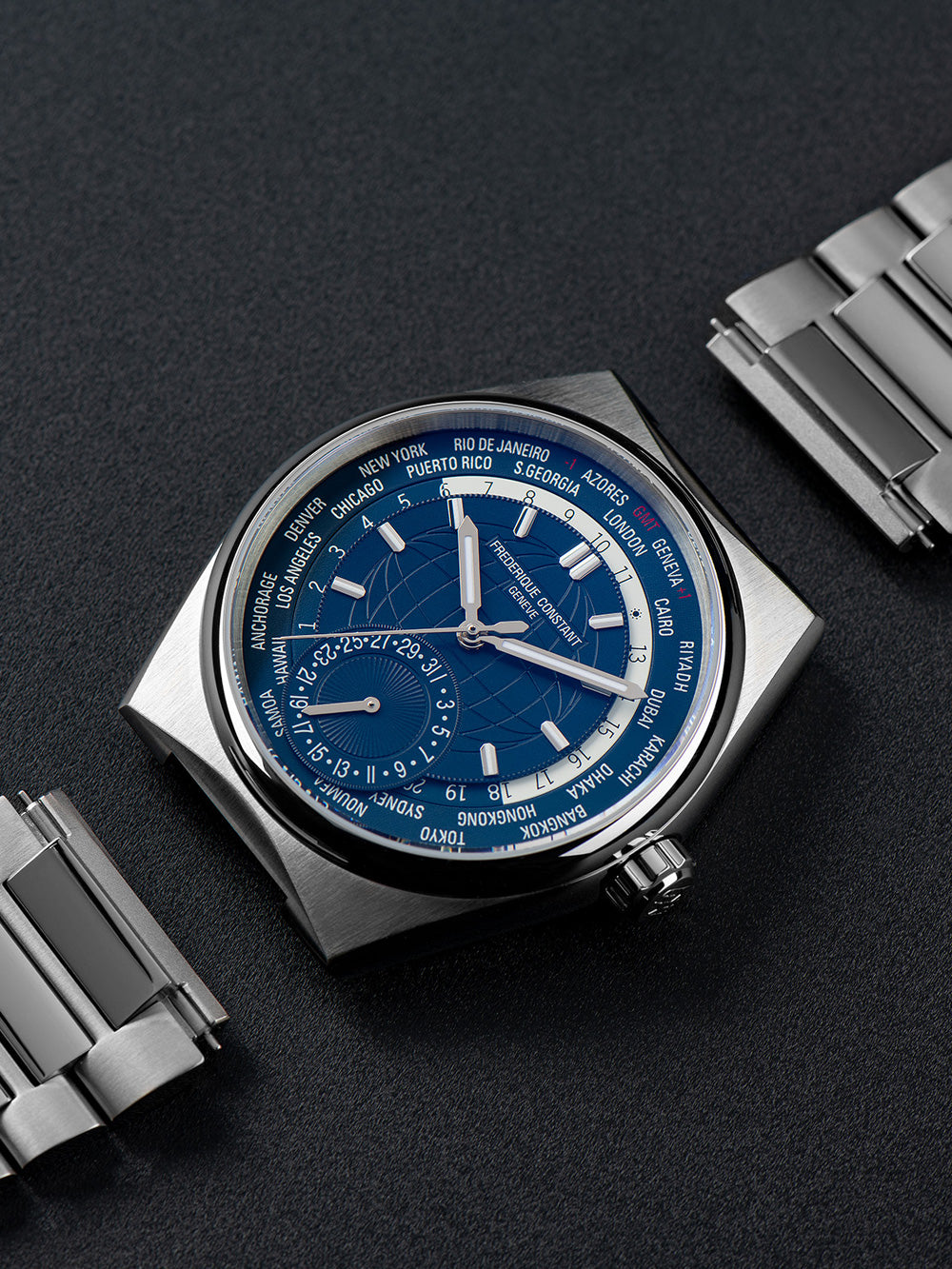 Frederique Constant FC-718N4NH6B Highlife Worldtimer Automatic men's watch