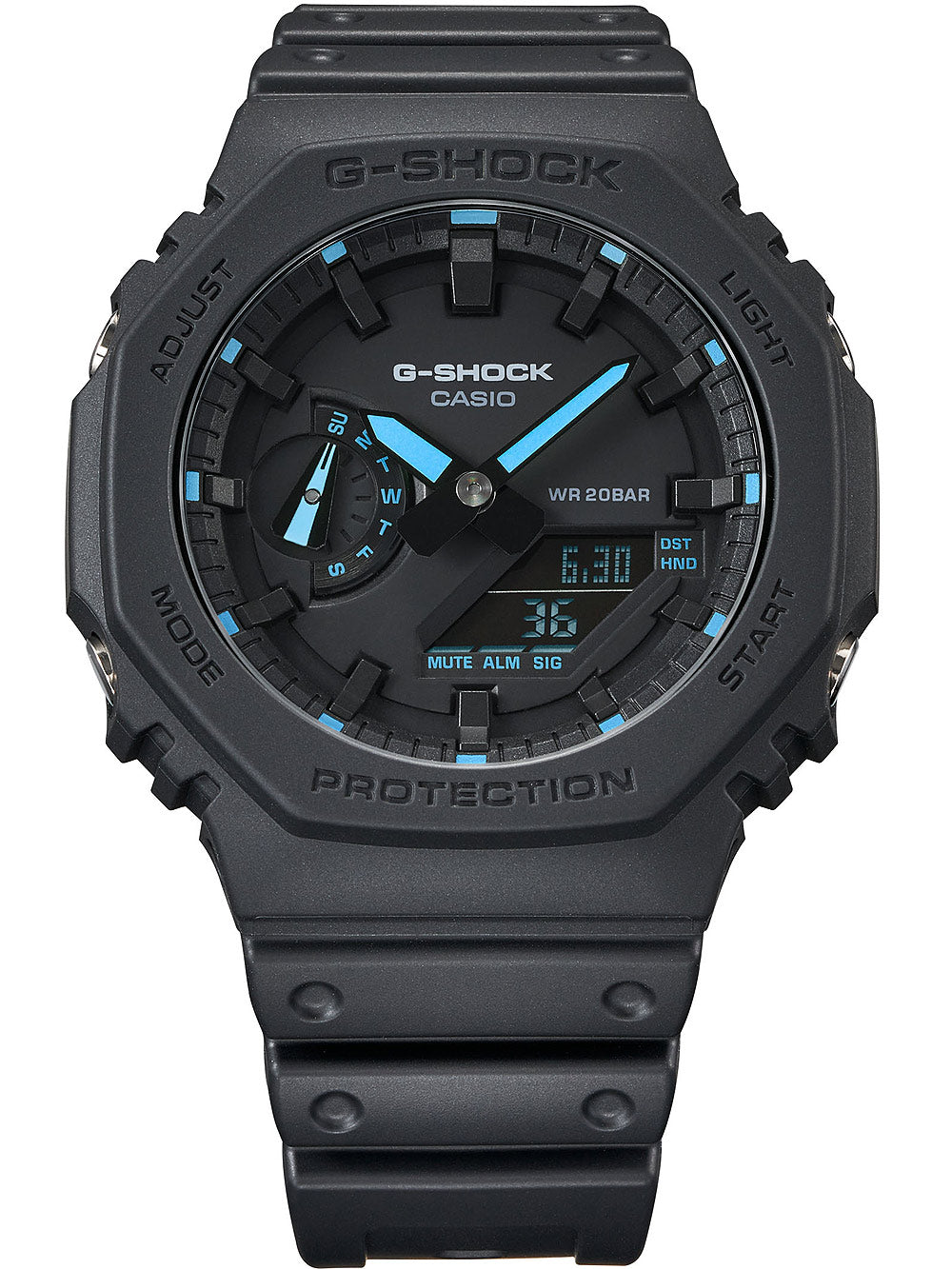 Casio GA-2100-1A2ER G-Shock men's watch 45mm 20ATM