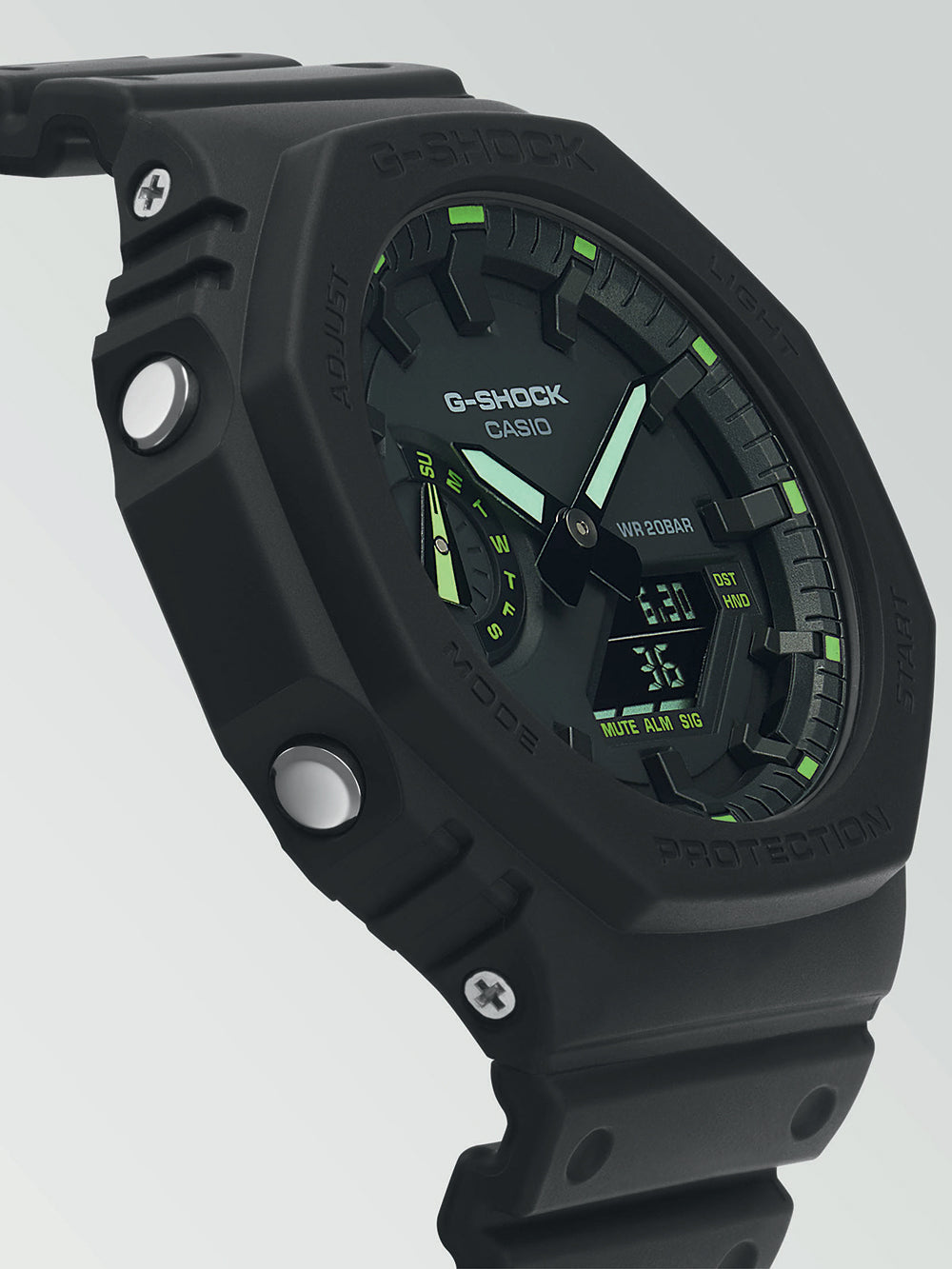 Casio GA-2100-1A3ER G-Shock men's watch 45mm 20ATM
