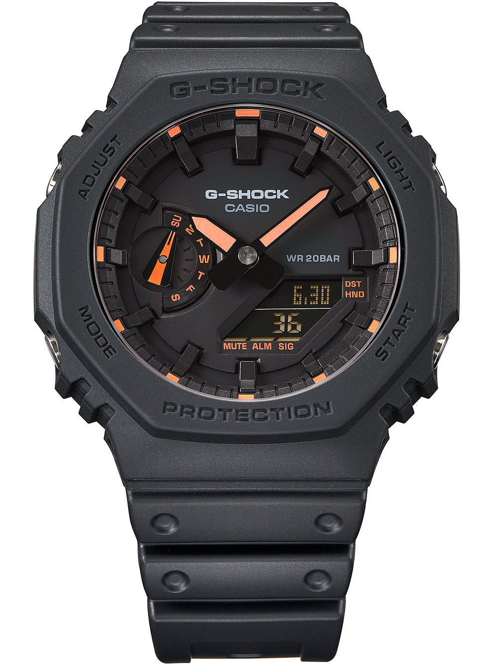 Casio GA-2100-1A4ER G-Shock men's watch 45mm 20ATM
