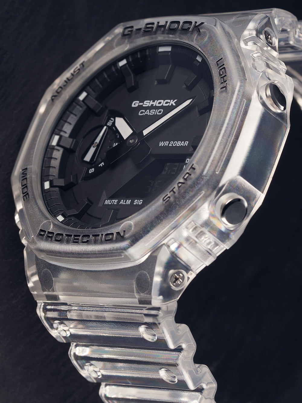 Casio GA-2100SKE-7AER G-Shock men's watch 45mm 20ATM