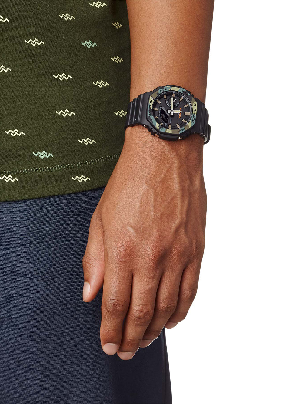 Casio GA-2100SU-1AER G-Shock men's watch 45mm 20ATM