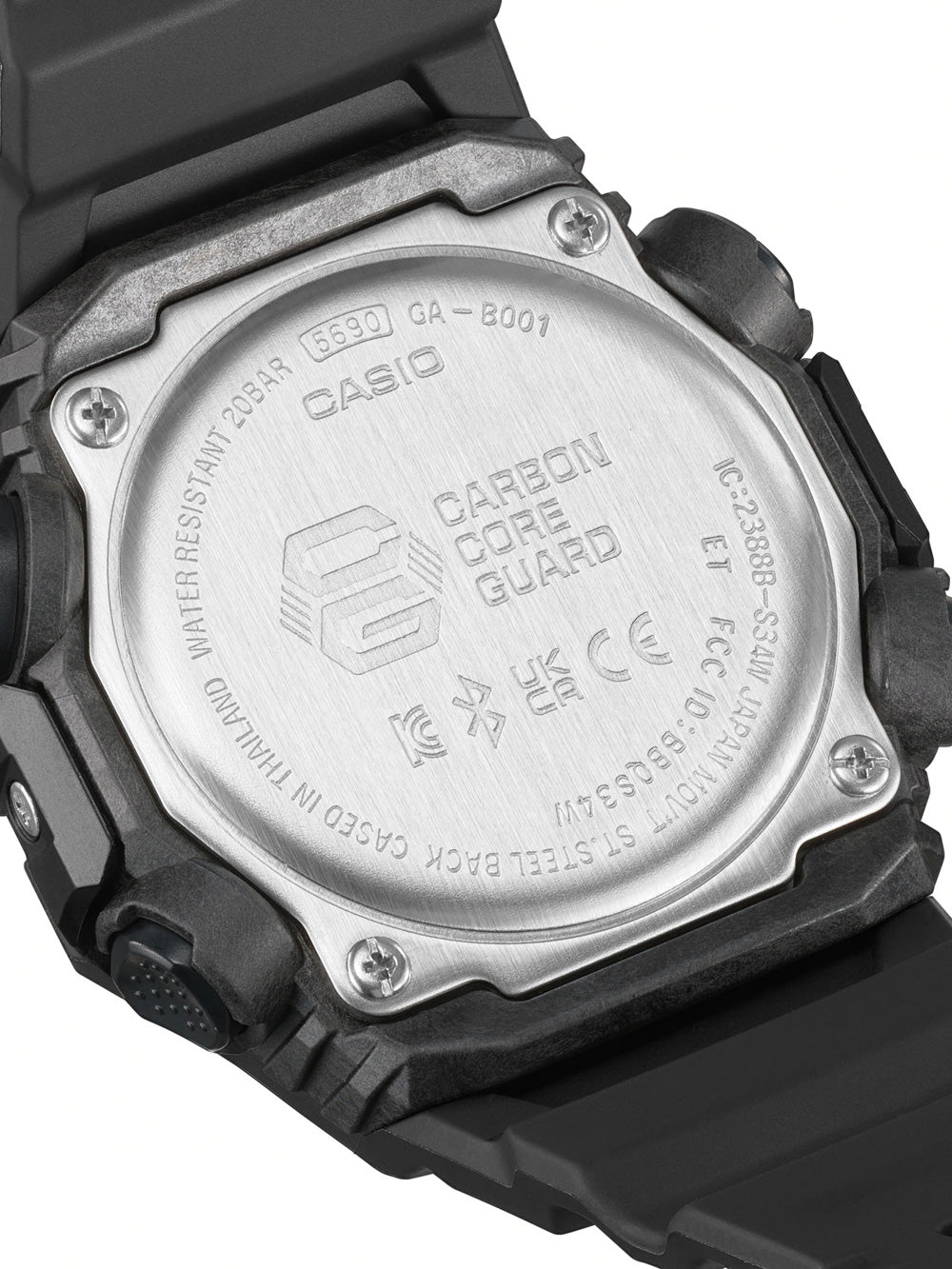 Casio GA-B001-1AER G-Shock men's watch 45mm 20ATM
