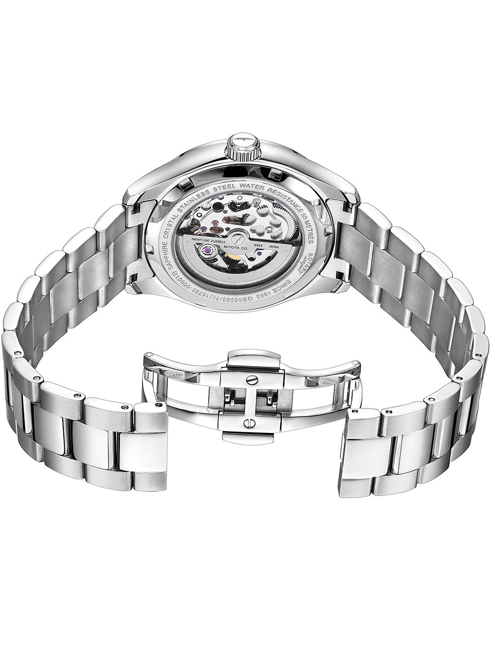 Rotary GB05095/74 Oxford Automatic men's watch 40mm 5ATM