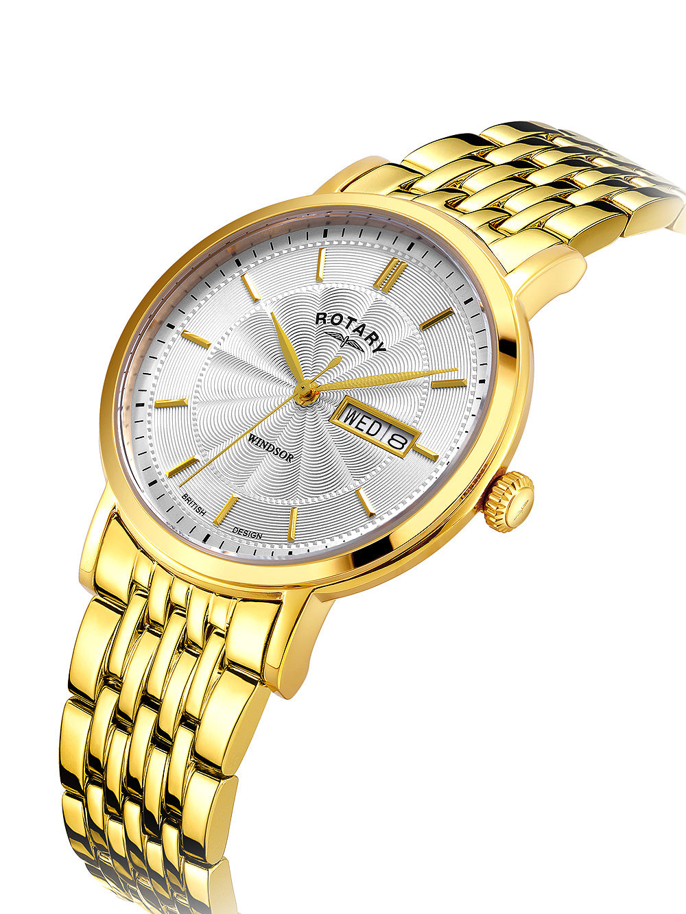 Rotary GB05423/02 Windsor men's watch 37mm 5ATM