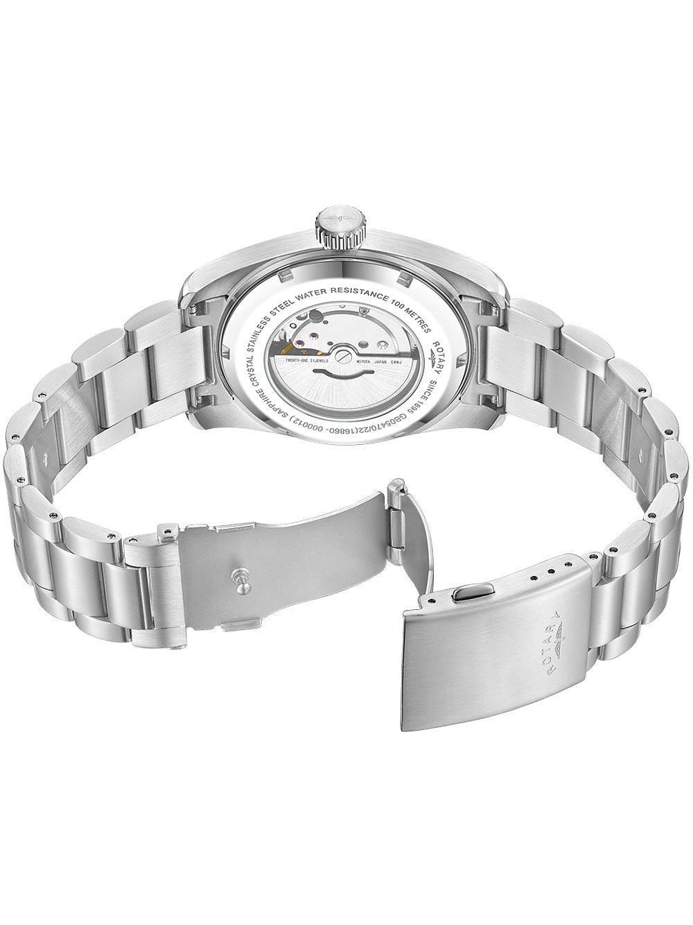 Rotary GB05470/22 Commando men's watch 42mm 10ATM