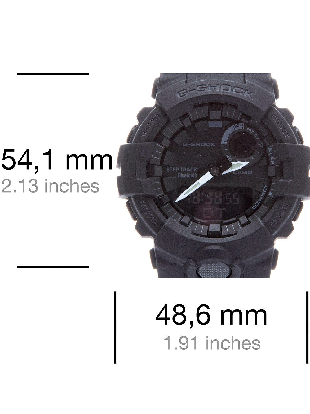 Casio GBA-800-1AER G-Shock men's watch 48mm 20ATM