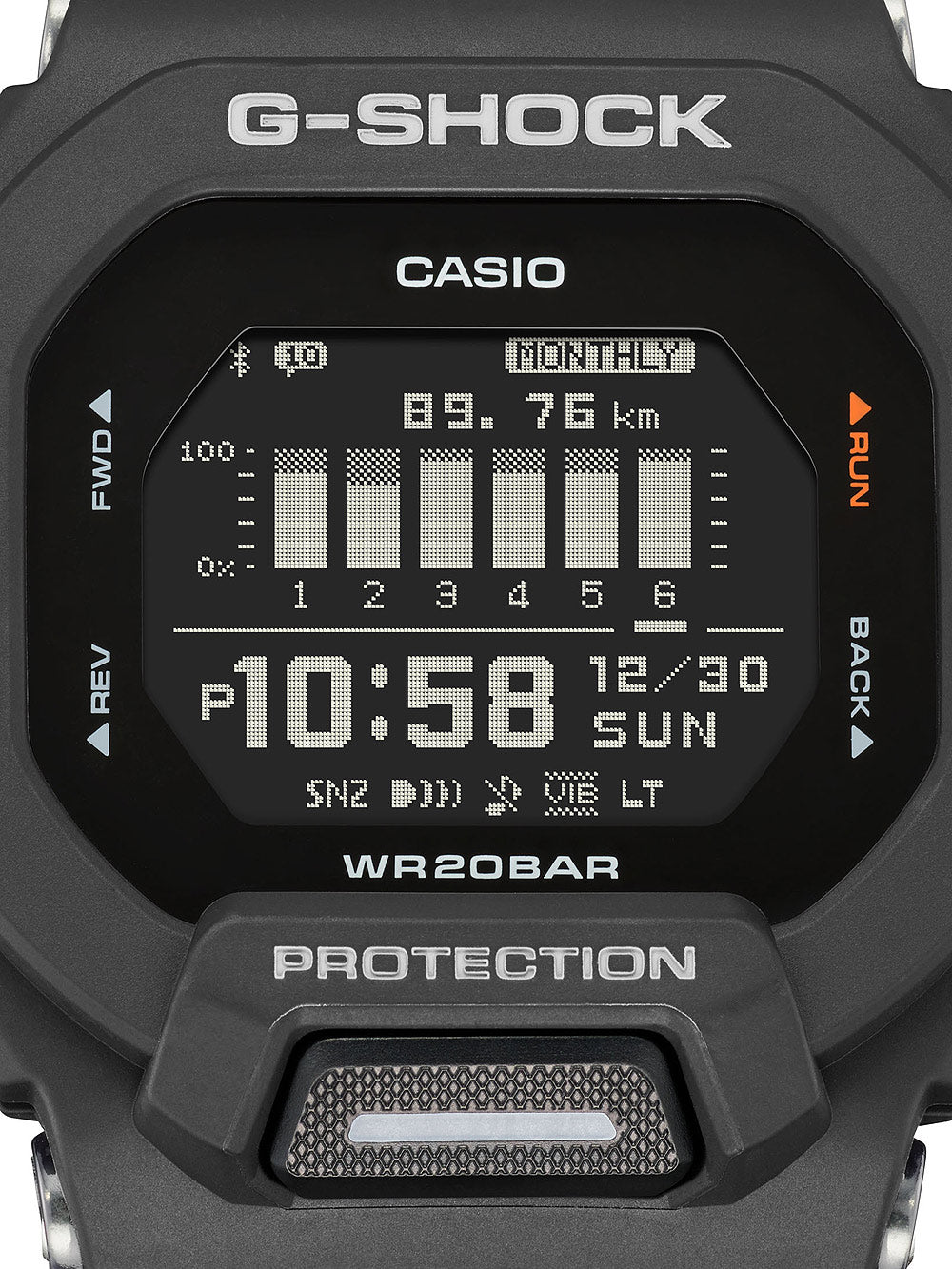 Casio GBD-200-1ER G-Shock men's watch 44mm 20ATM