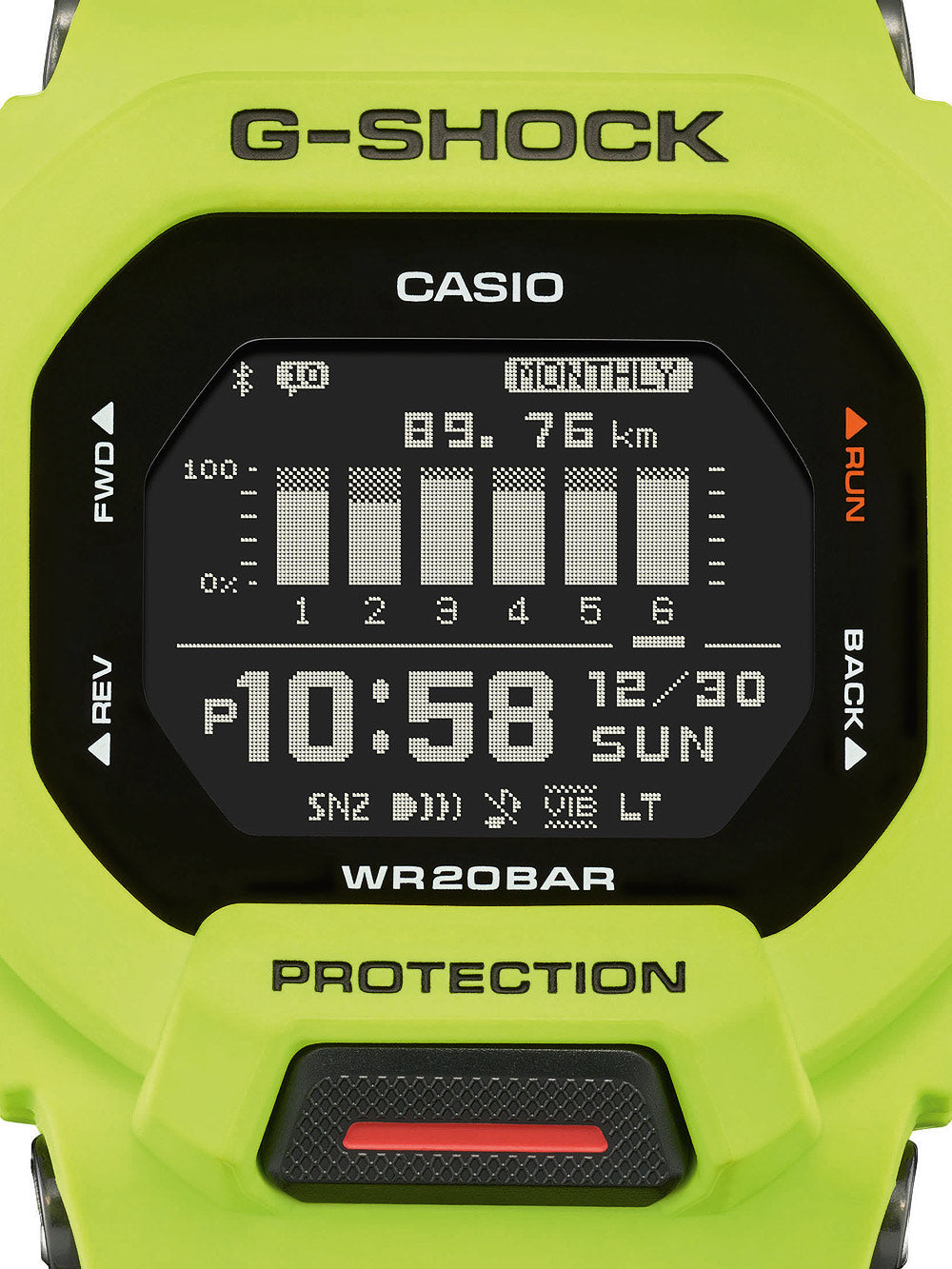 Casio GBD-200-9ER G-Shock men's watch 46mm 20ATM
