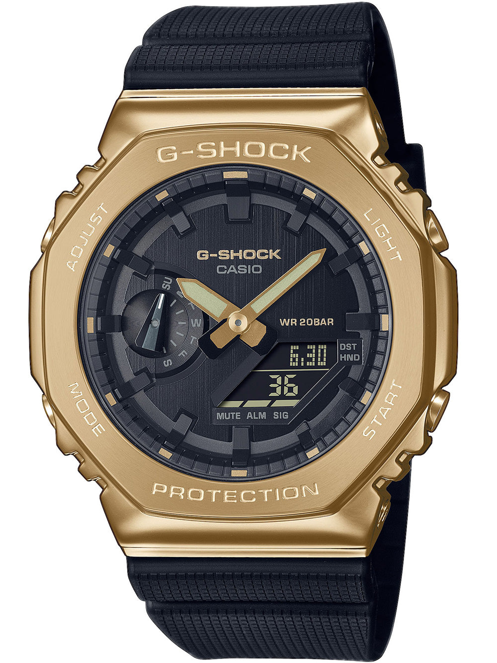 Casio GM-2100G-1A9ER G-Shock Unisex watch 44mm 20ATM