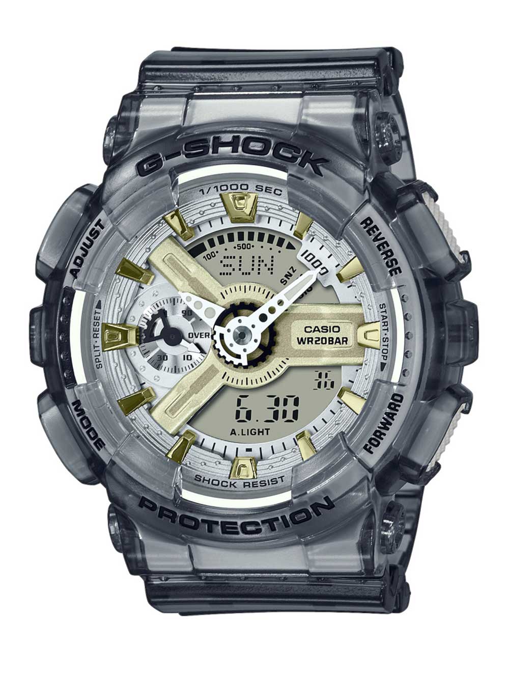 Casio GMA-S110GS-8AER G-Shock men's watch 43mm 20ATM