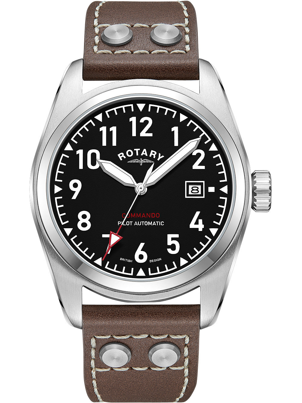 Rotary GS05470/19 Commando men's watch 42mm 10ATM