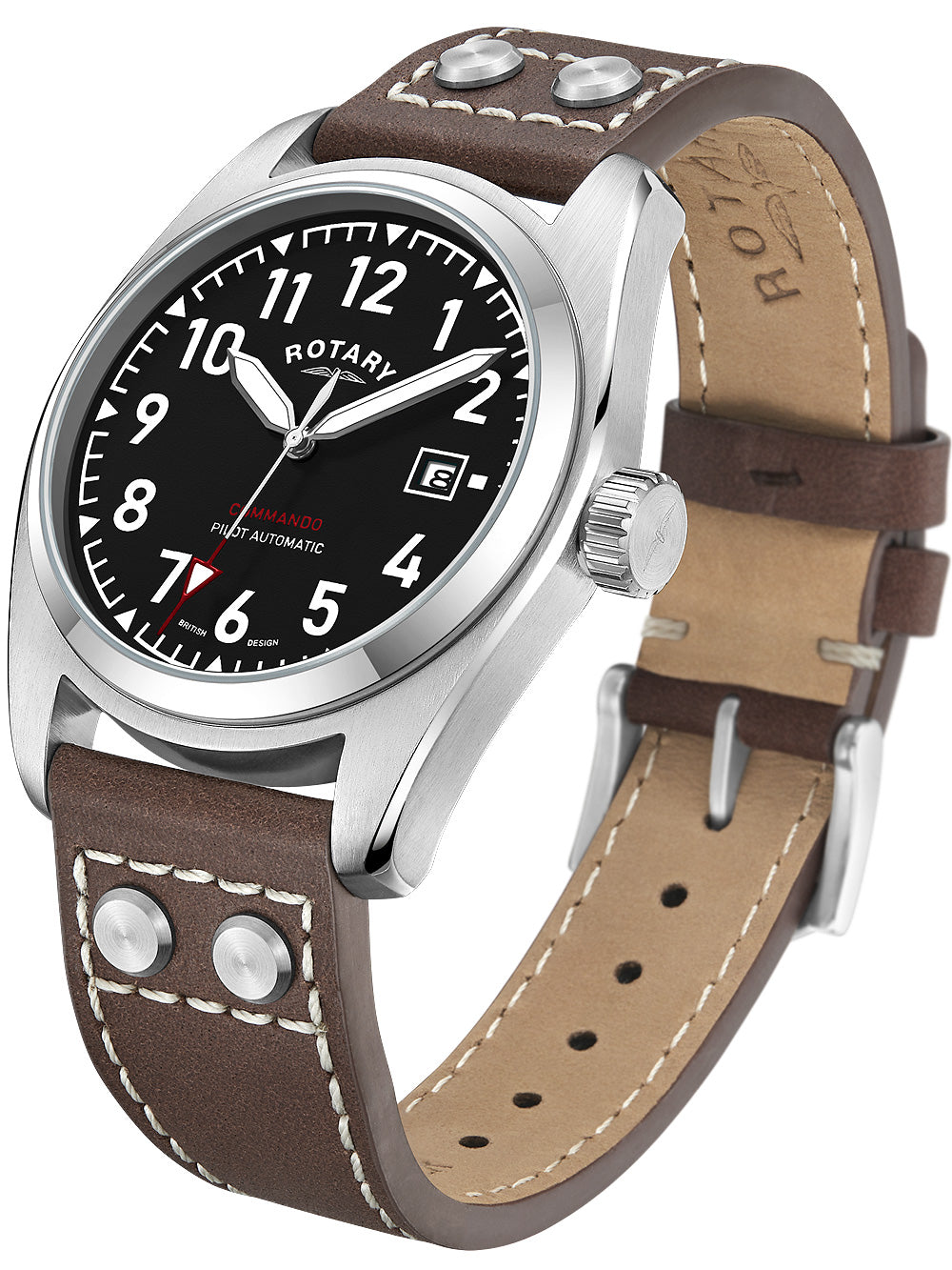 Rotary GS05470/19 Commando men's watch 42mm 10ATM