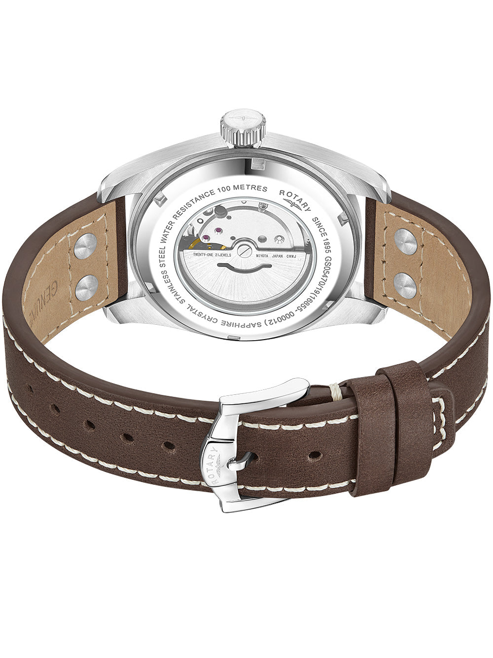 Rotary GS05470/19 Commando men's watch 42mm 10ATM