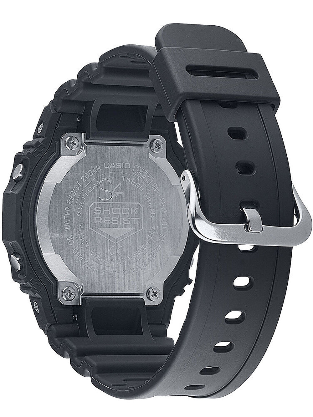 Casio GW-M5610U-1BER G-Shock solar radio controlled men's watch 43mm 20ATM