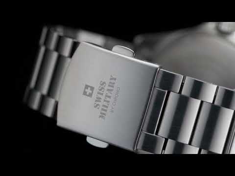 Swiss Military SM34095.06 men's watch 43mm 10ATM