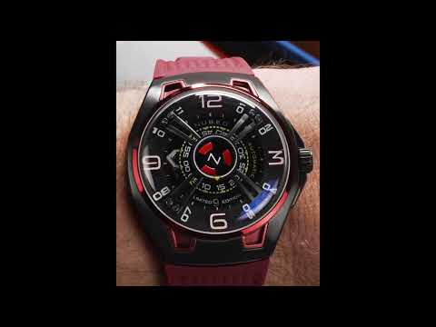 Nubeo NB-6094-02 men's watch OAO Automatic Limited Edition 44mm 5ATM