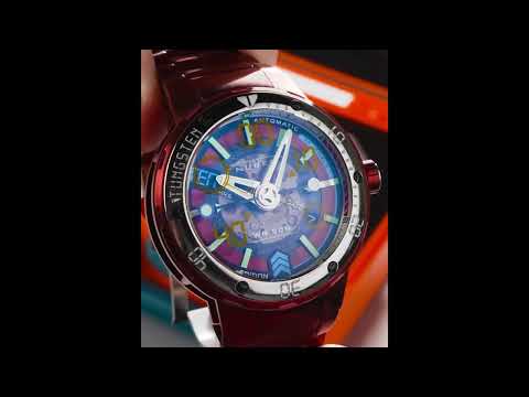 Nubeo NB-6090-55 men's watch Mariner 9 Automatic Limited Edition 50mm 5ATM