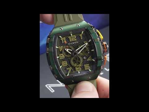 Nubeo NB-6088-05 men's watch Magellan Retrograde Chronograph 49mm 5ATM