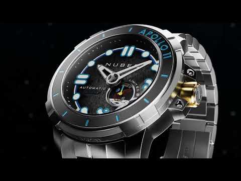 Nubeo NB-6093-44 men's watch Apollo 55th Automatic Limited Edition 48mm 20ATM