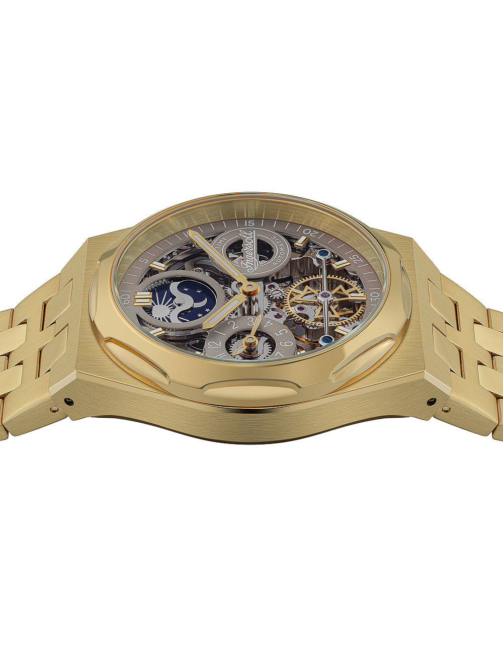 Ingersoll I12902 The Broadway Dual Time Automatic men's watch 43mm 5ATM