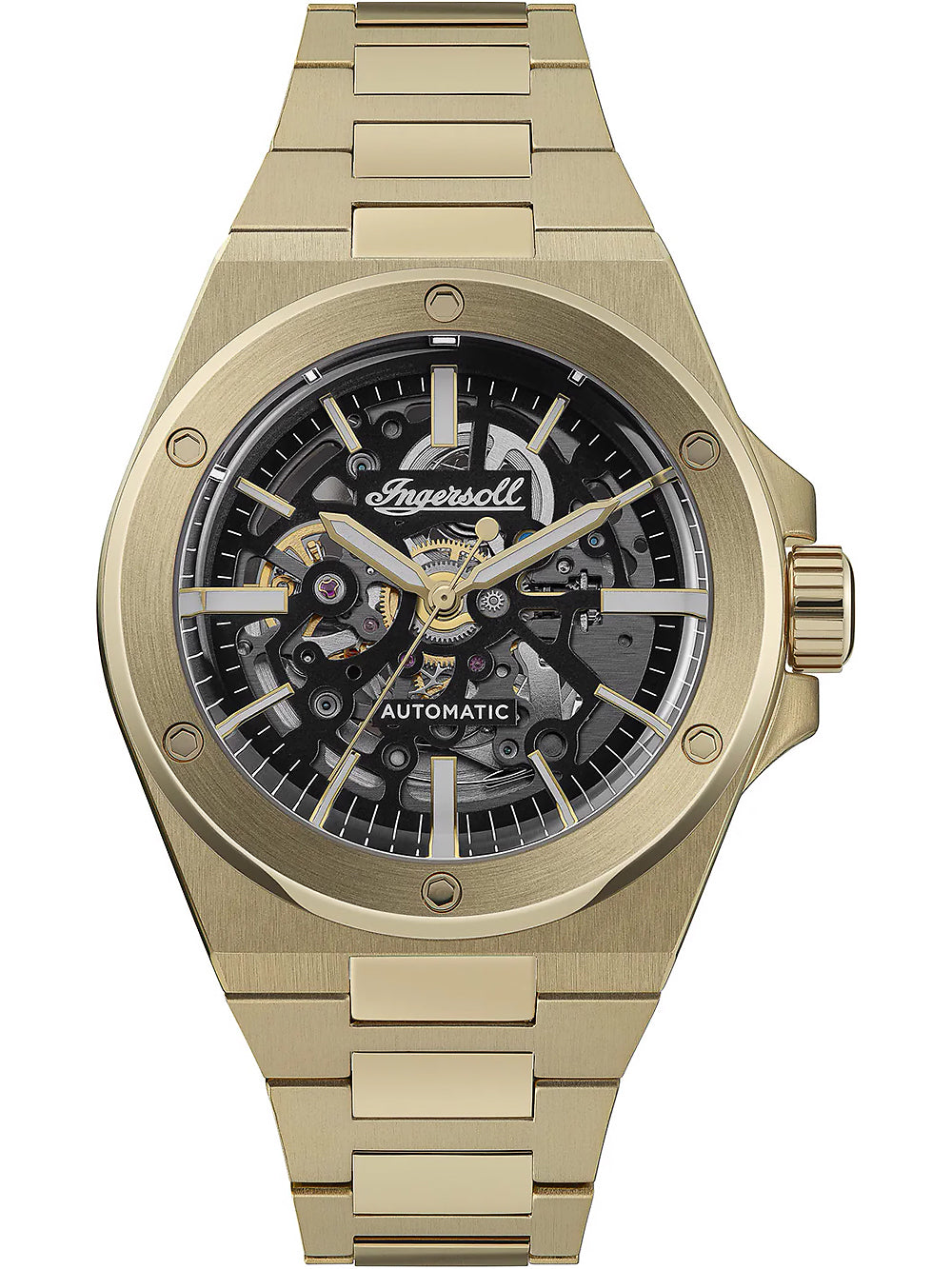 Ingersoll I15001 men's watch Baller Automatic 43mm 5ATM